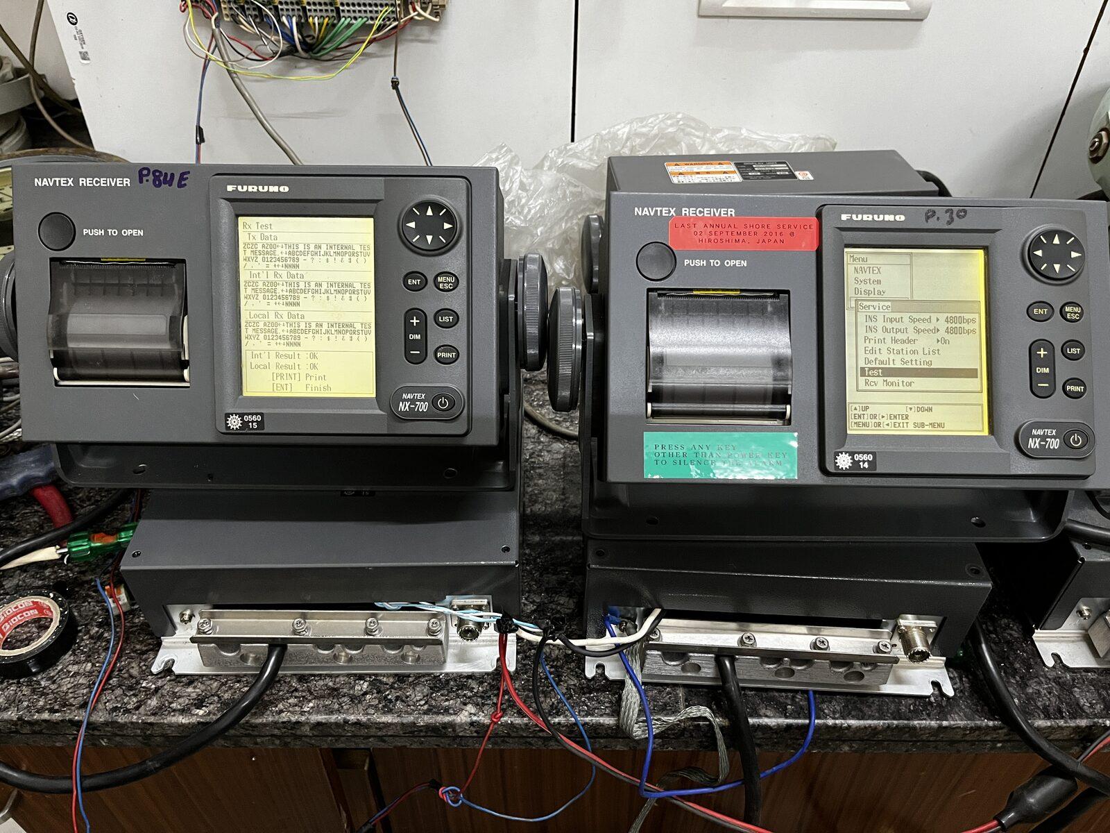 Furuno Navtex Furuno NX700A — refurbished bridge & navigation equipment