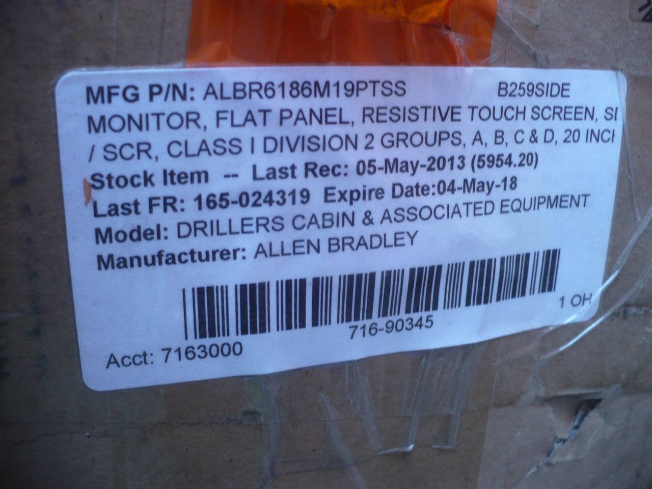 Allen Bradley Allen Bradley TFT ALBR6186M19PTSS — refurbished automation & control systems thumbnail 2