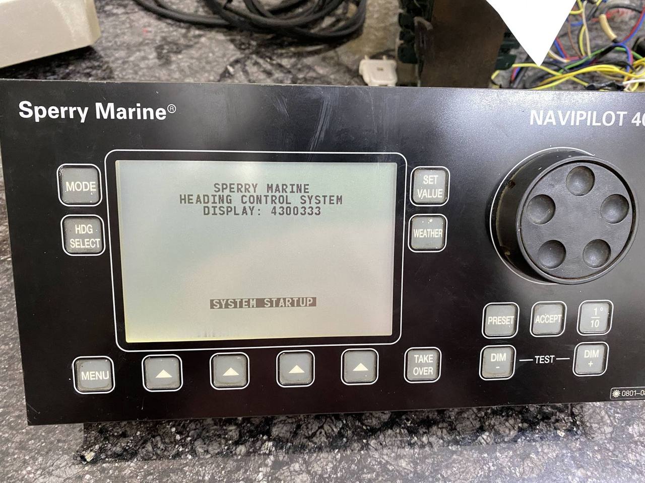 Sperry Marine Autopilot Sperry Marine Navipilot — refurbished bridge & navigation equipment
