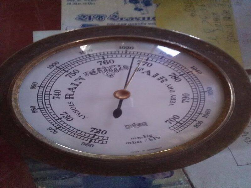 Barometer — refurbished marine antiques