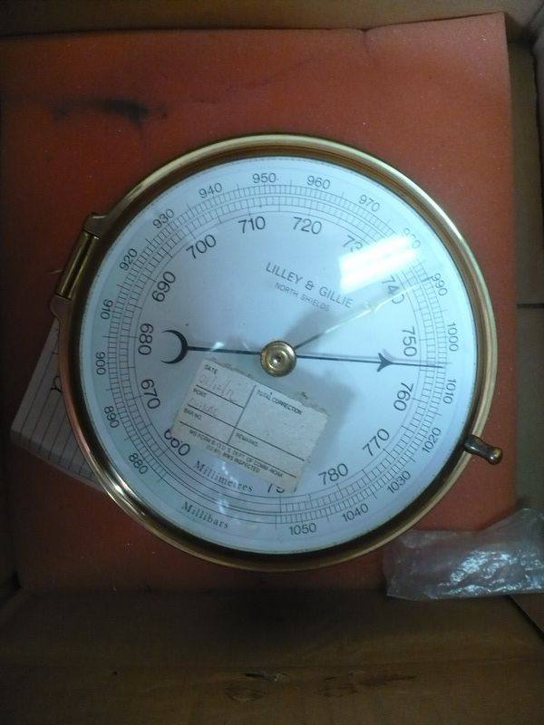 Barometer — refurbished marine antiques thumbnail 5