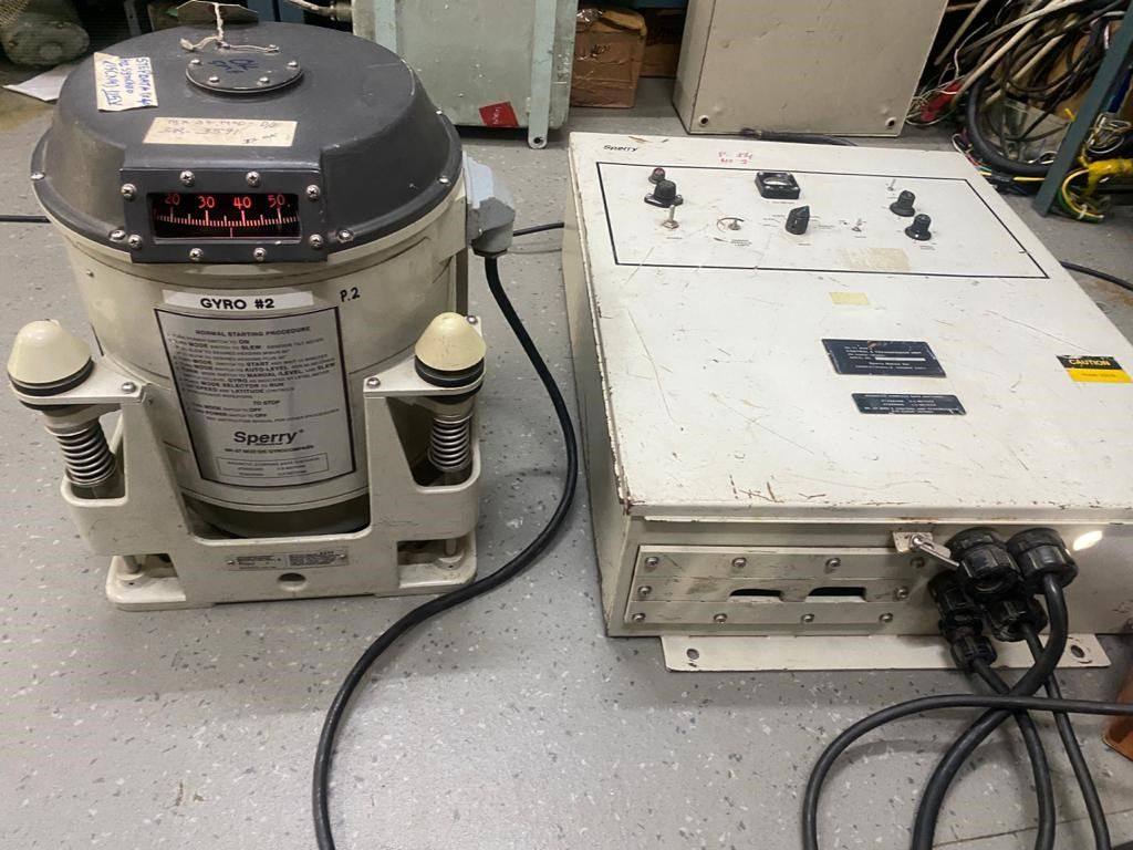 Sperry Marine Bearing compass Sperry Marine MK 37 Mod D_E — refurbished bridge & navigation equipment
