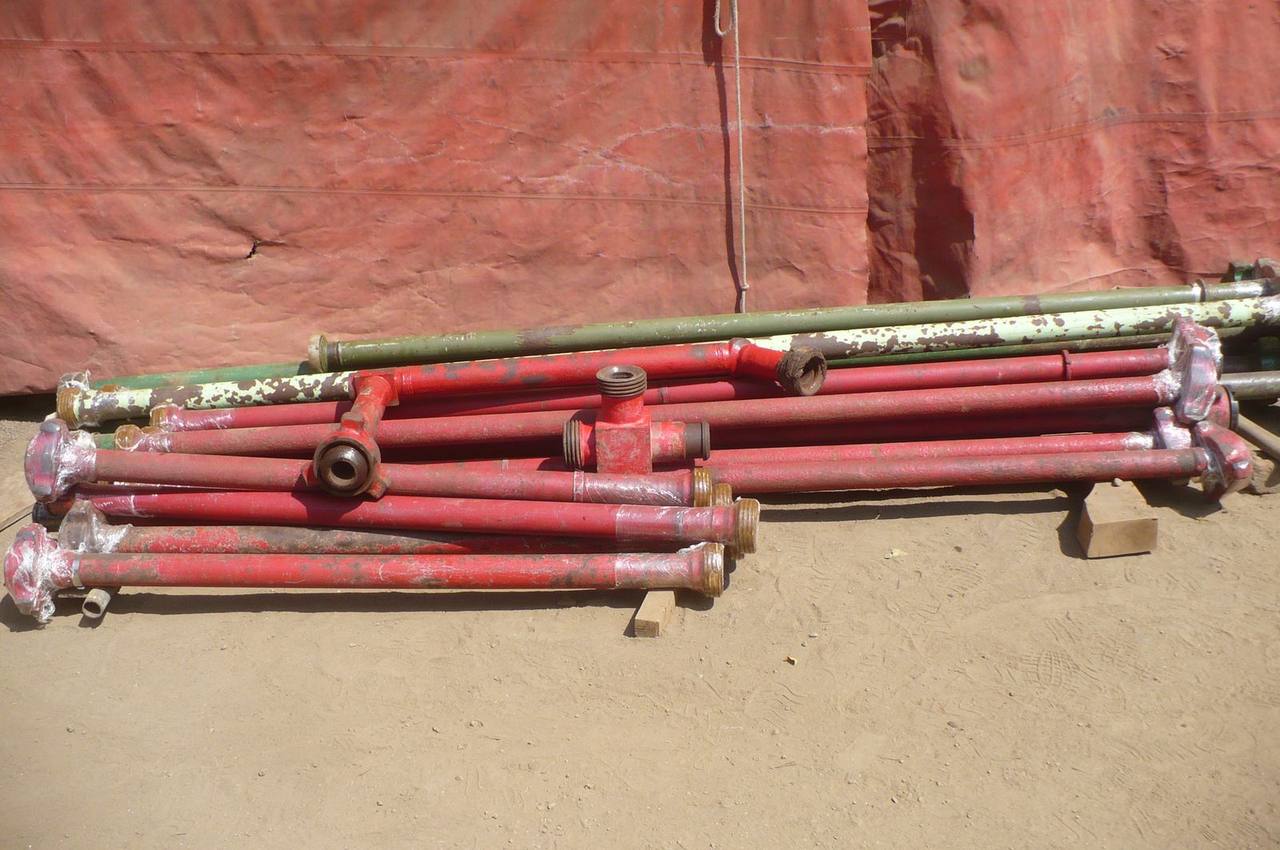 Chiksan high pressure Pipe — refurbished oilfield, rig & drill-ship machinery