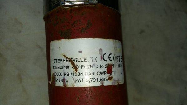 Chiksan Pipe Stephenville — refurbished oilfield, rig & drill-ship machinery thumbnail 2