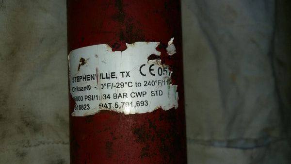 Chiksan Pipe Stephenville — refurbished oilfield, rig & drill-ship machinery thumbnail 3