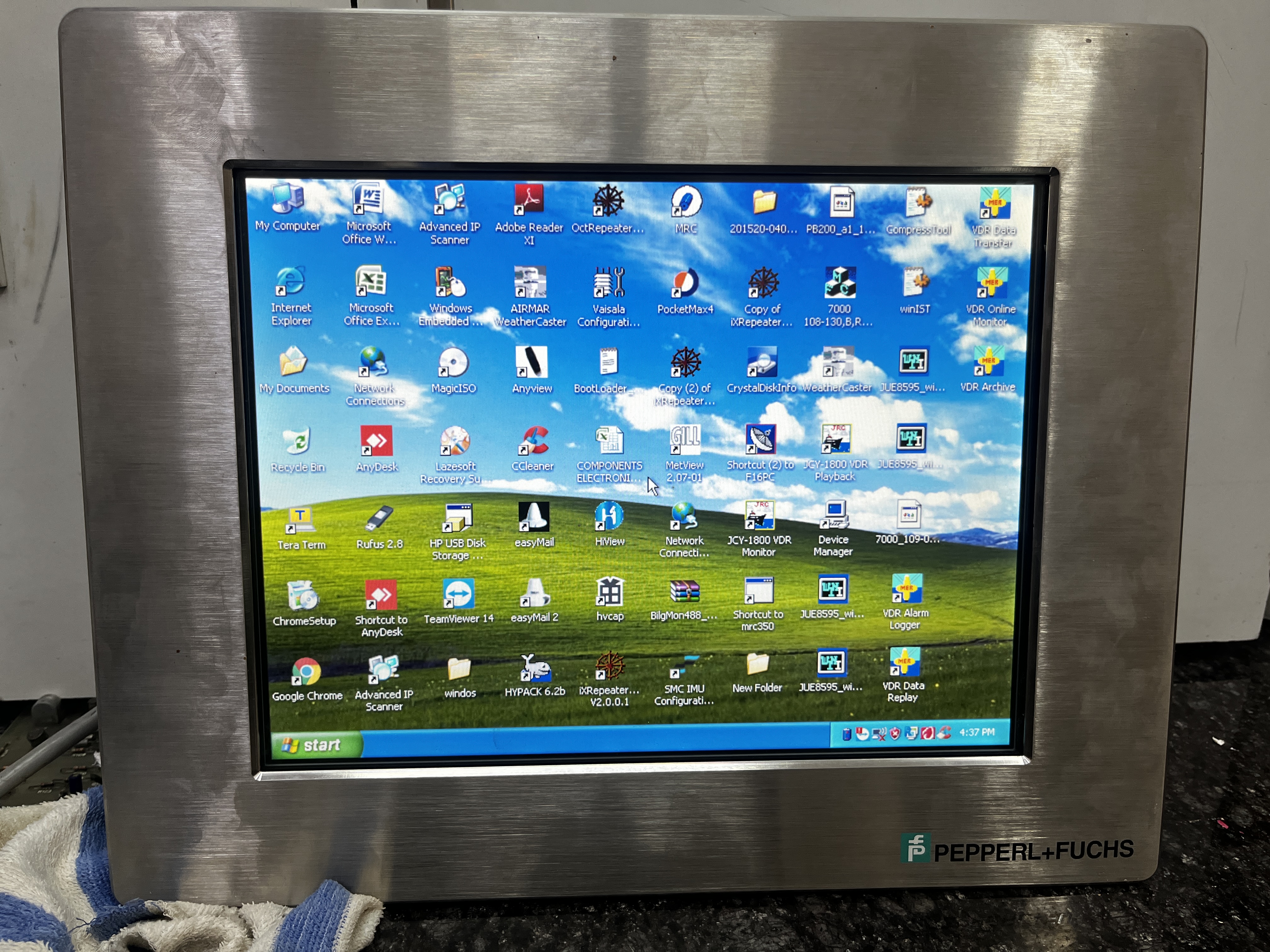 ECR LCD MONITOR HMI — refurbished automation & control systems thumbnail 2