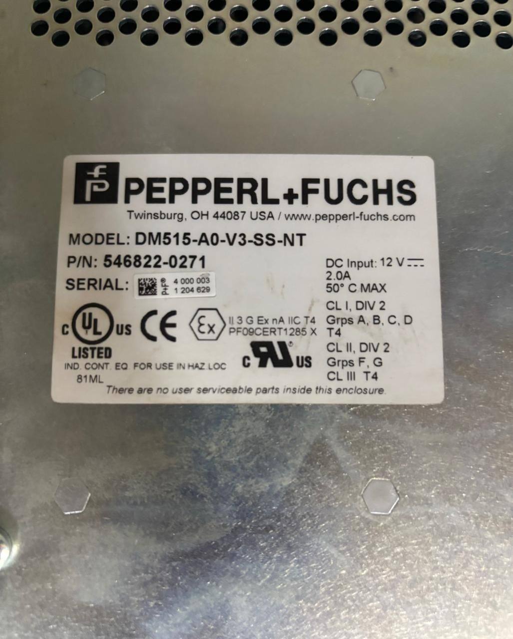ECR LCD MONITOR HMI — refurbished automation & control systems thumbnail 4
