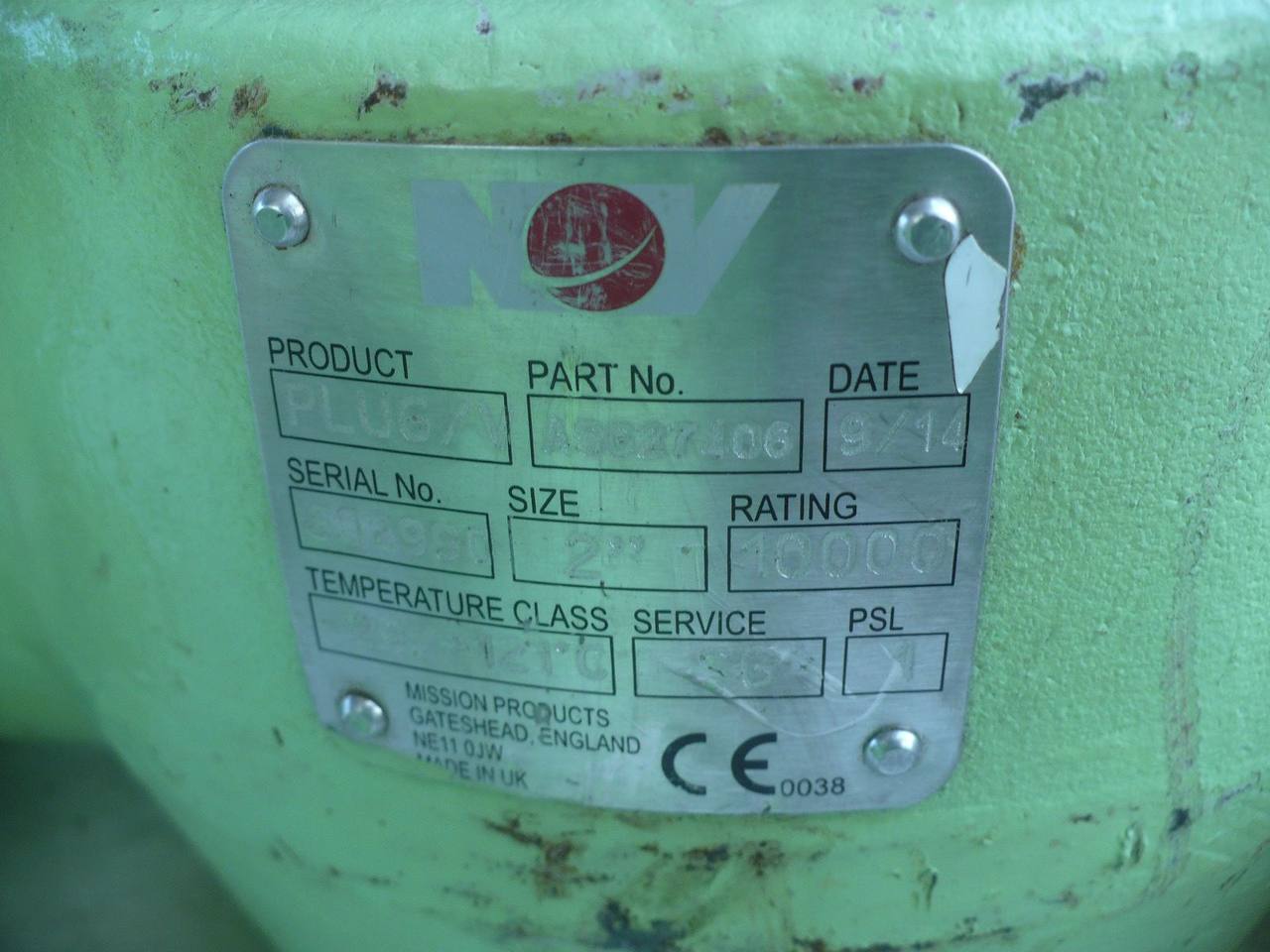 Low Torque Valve P153 — refurbished oilfield, rig & drill-ship machinery thumbnail 7