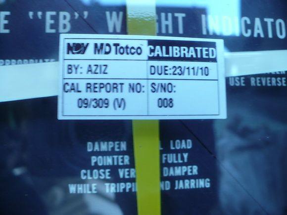 M D TOTKO WEIGHT INDICATOR — refurbished oilfield, rig & drill-ship machinery thumbnail 3