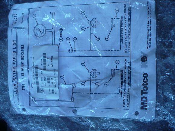 M D TOTKO WEIGHT INDICATOR — refurbished oilfield, rig & drill-ship machinery thumbnail 5