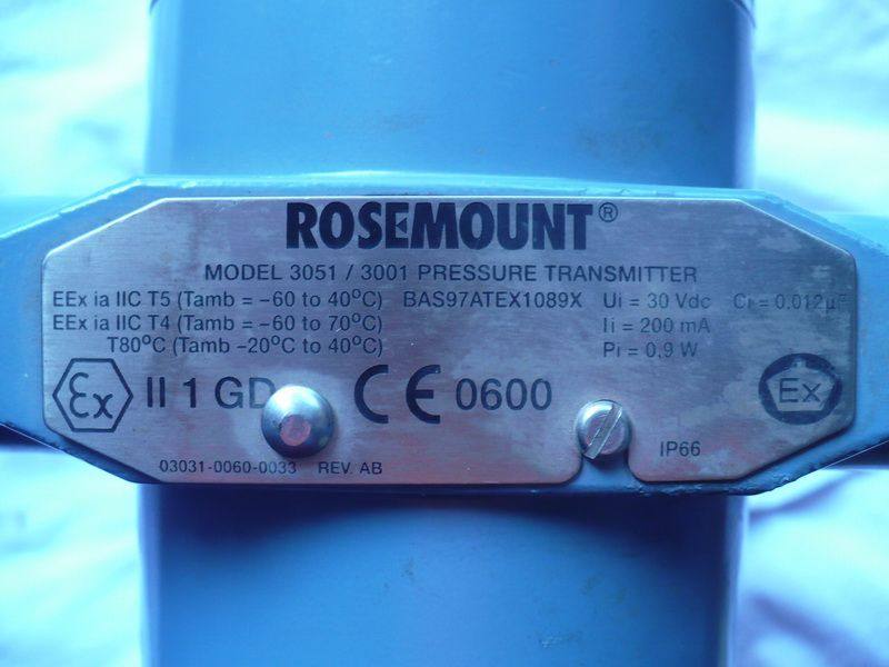 Rosemount Pressure Transmitter Rosemount — refurbished automation & control systems thumbnail 5