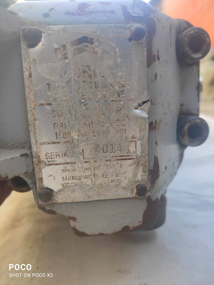 Relief Valve 2 Type C — refurbished oilfield, rig & drill-ship machinery thumbnail 7