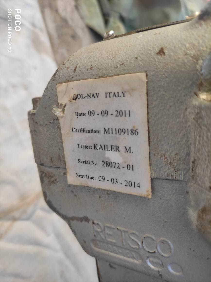 Relief Valve 6 Type RX — refurbished oilfield, rig & drill-ship machinery thumbnail 2