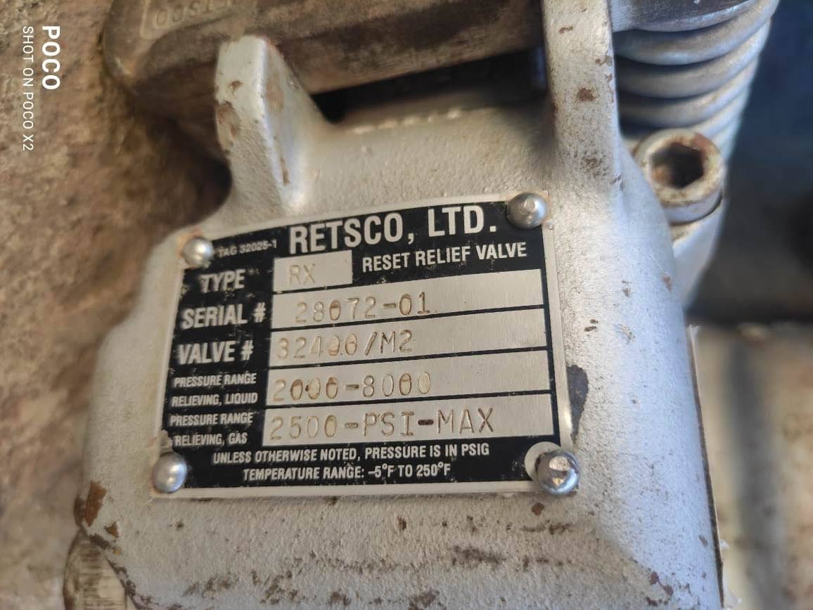 Relief Valve 6 Type RX — refurbished oilfield, rig & drill-ship machinery thumbnail 3