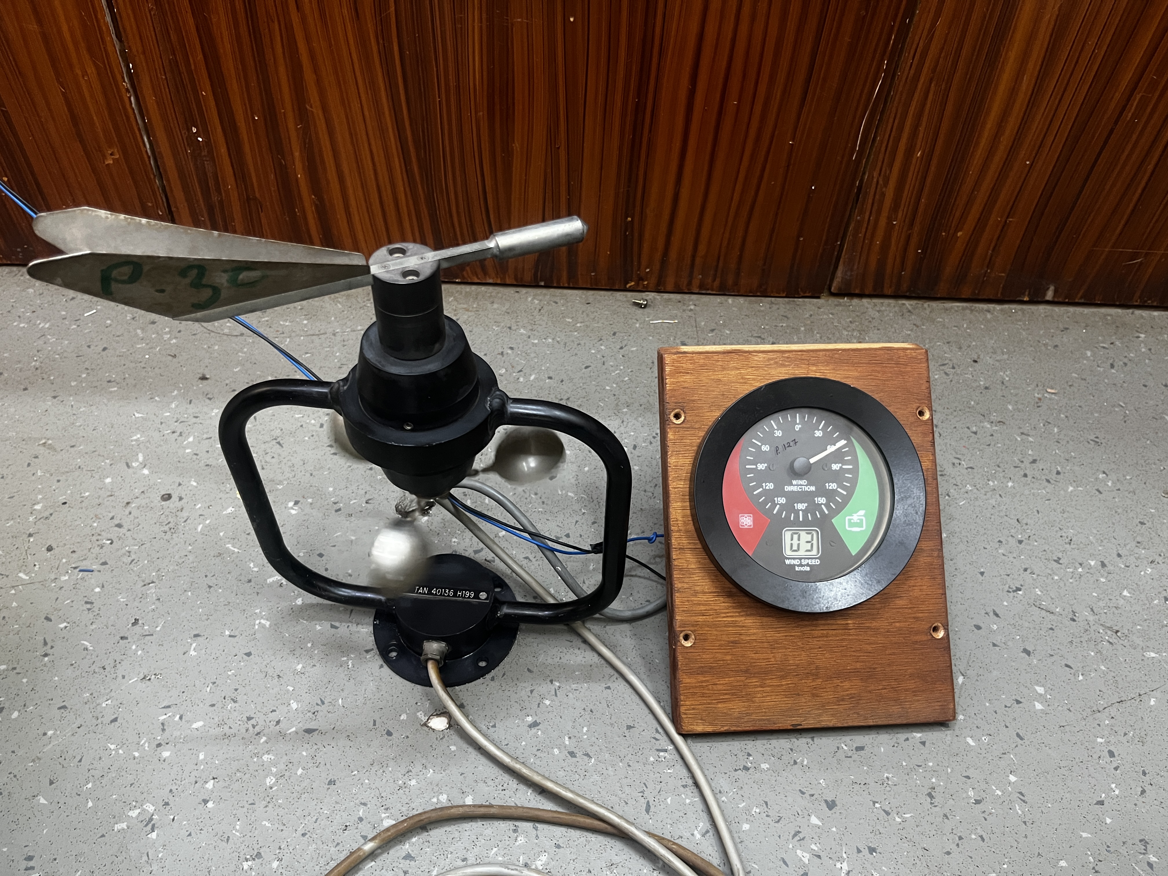 SAN SEIN Display ANM10013 With Sensor TAN40136 P127 — refurbished bridge & navigation equipment thumbnail 2