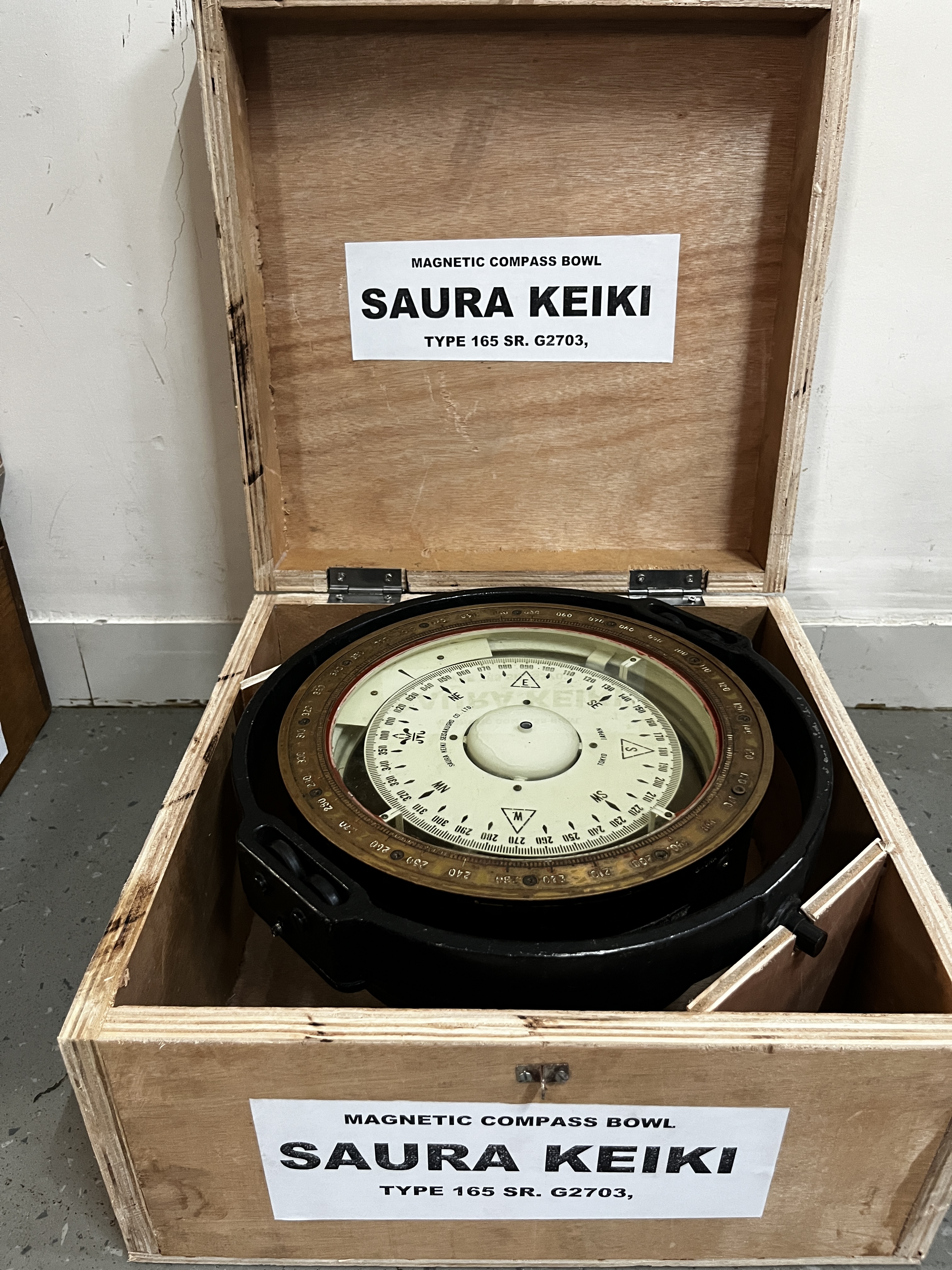 Saura Keiki Saura Keiki Type 165, Sr. G2702, — refurbished marine antiques
