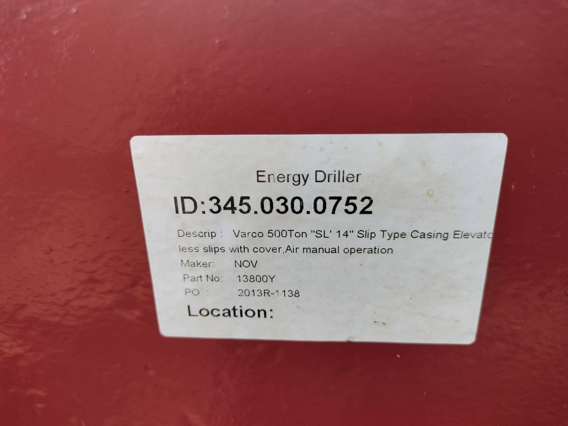 Spider Elevator IMG-1 — refurbished oilfield, rig & drill-ship machinery