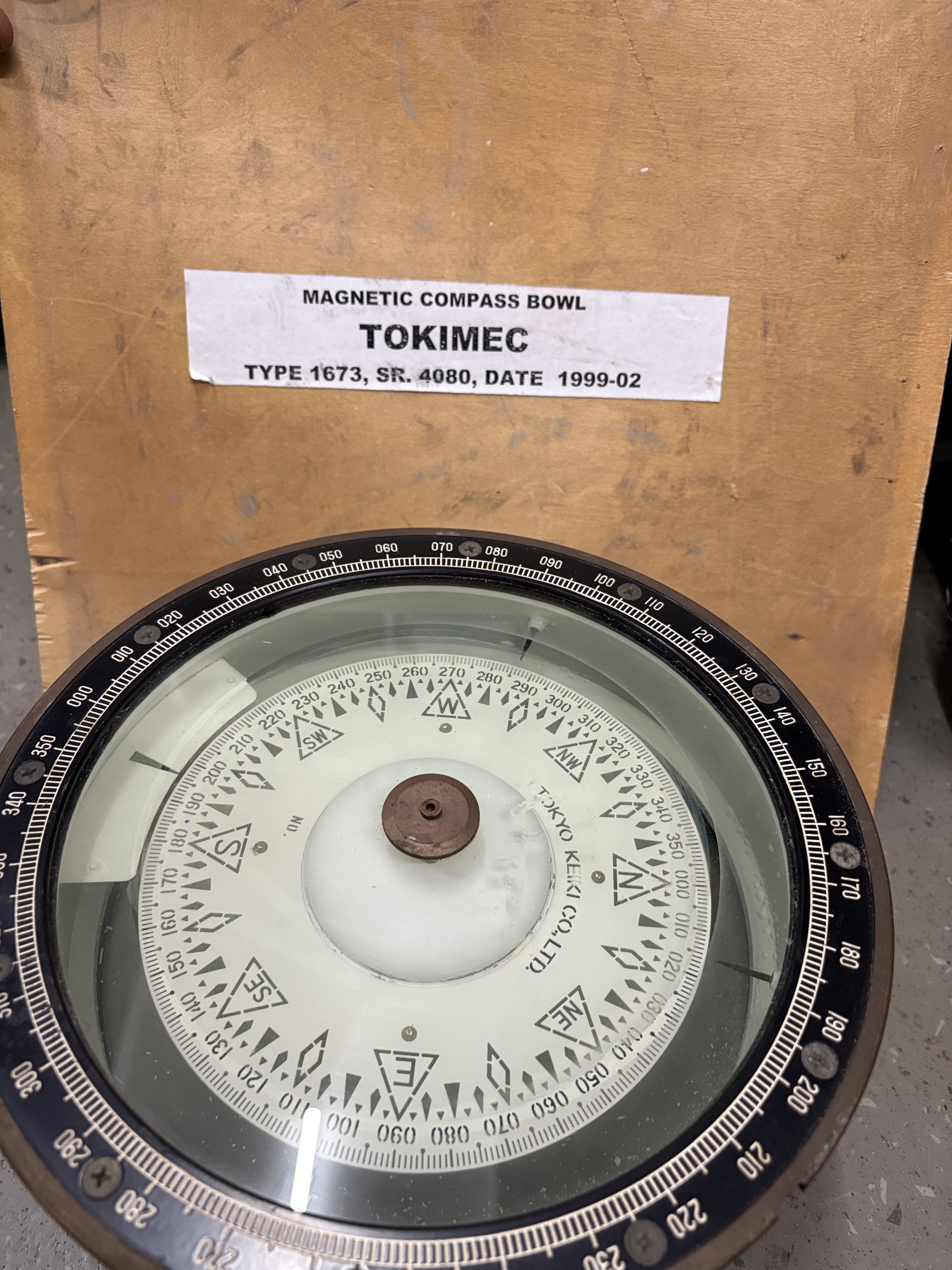Tokimec Tokimec Type 1673, Sr. — refurbished marine antiques