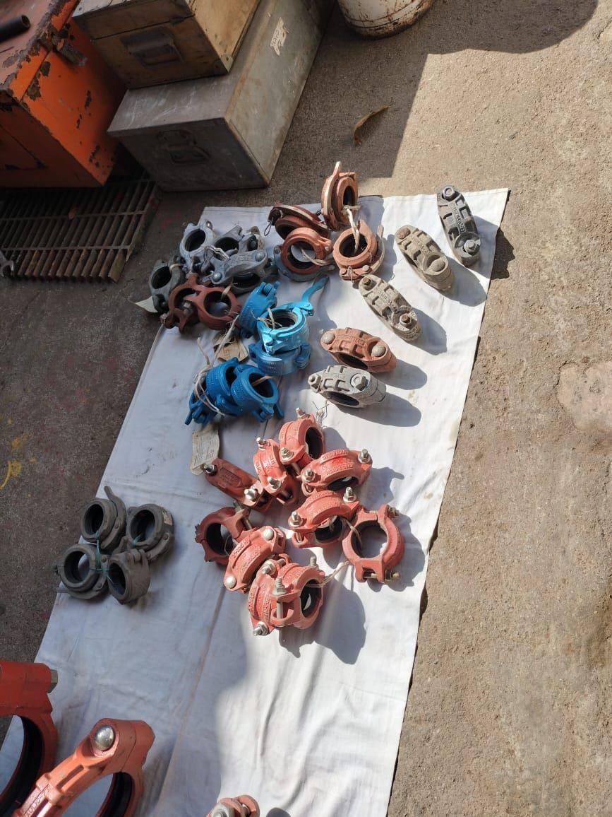 Victaulic Clamp for Desander Cone with Rubber Seal — refurbished oilfield, rig & drill-ship machinery thumbnail 4