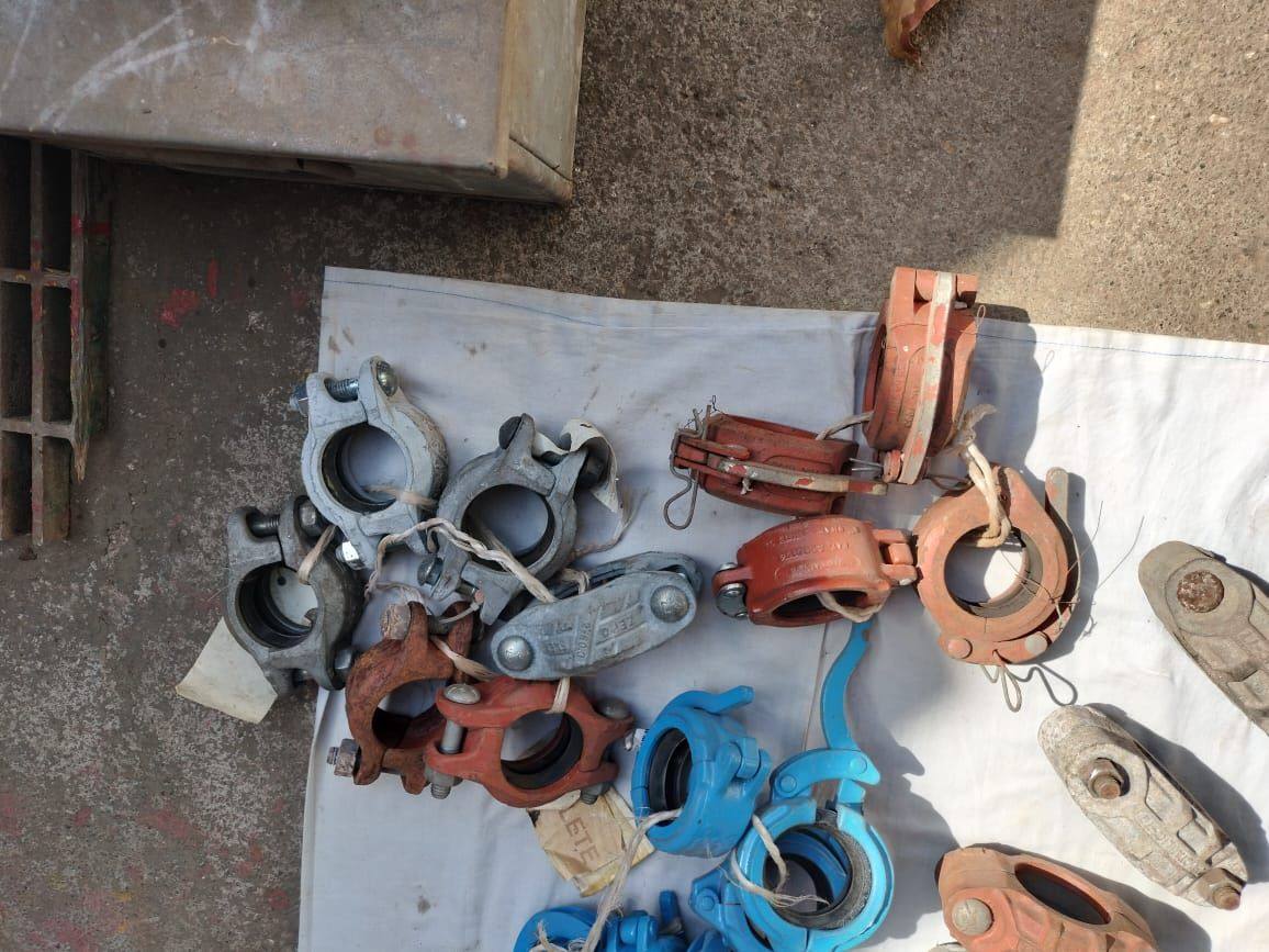 Victaulic Clamp for Desander Cone with Rubber Seal — refurbished oilfield, rig & drill-ship machinery thumbnail 5