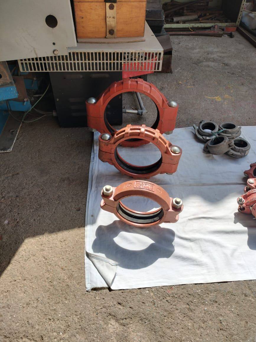 Victaulic Clamp for Desander Cone with Rubber Seal — refurbished oilfield, rig & drill-ship machinery thumbnail 6