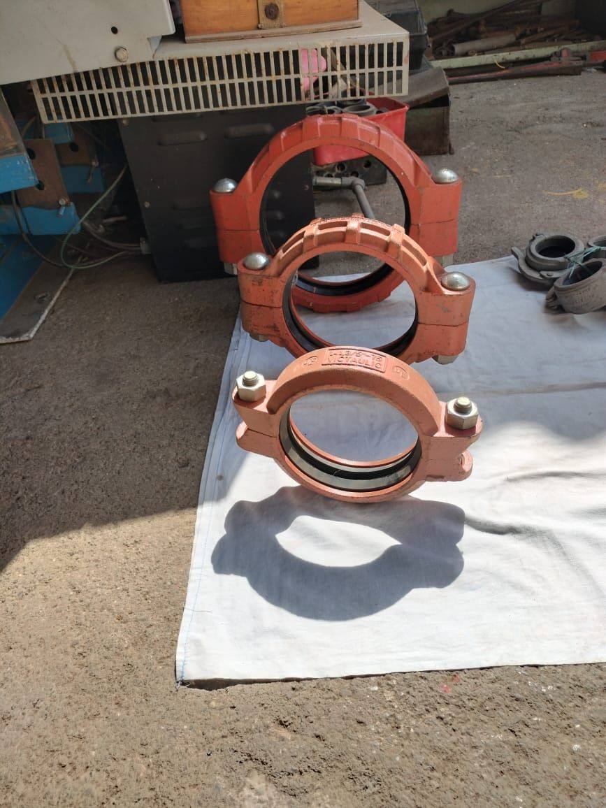 Victaulic Clamp for Desander Cone with Rubber Seal — refurbished oilfield, rig & drill-ship machinery thumbnail 9